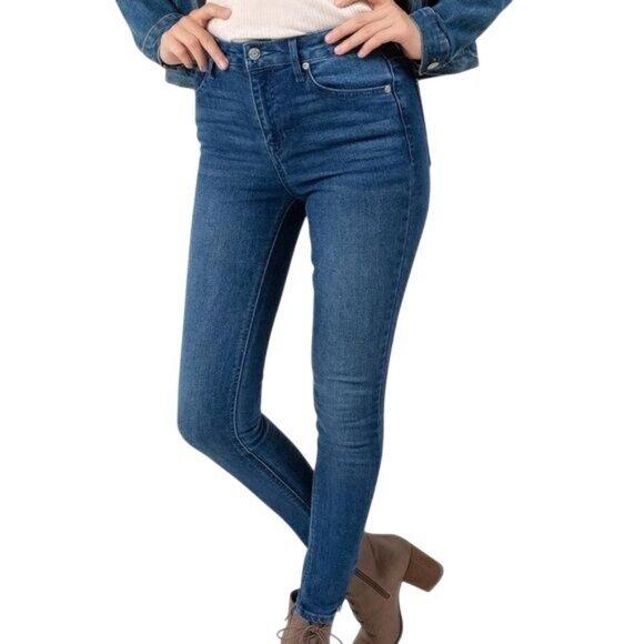 Harper Women’s Size 28 Skinny Jeans Dark Wash Stretch Denim Style FR2000 - Picture 3 of 9